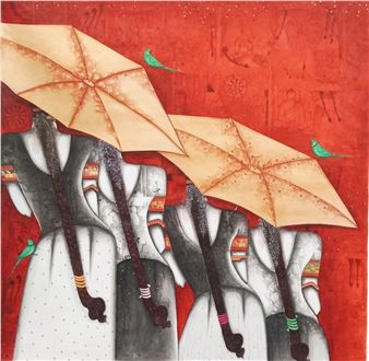 GOLDEN UMBRELLAS - Kappari Kishan