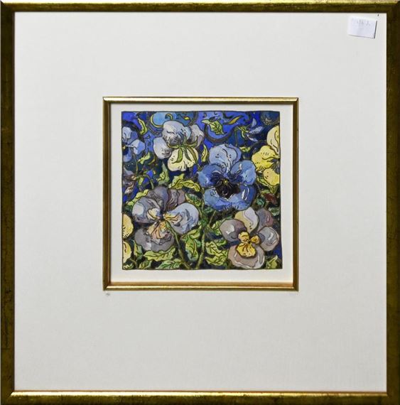 PANSIES 1991 by Ruth Hopkins, 1991