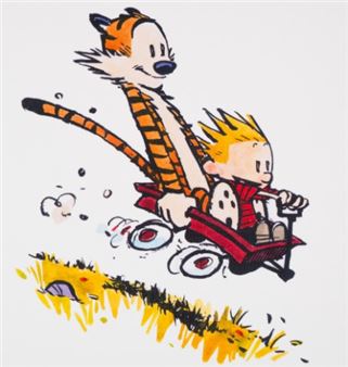 It's (Still) A Magical World, Hobbes, Ol' Buddy:  Selections Of Original Art And Strips Of Bill Watterson’s Calvin And Hobbes, 1985-1995 - Jordan Schnitzer Museum of Art