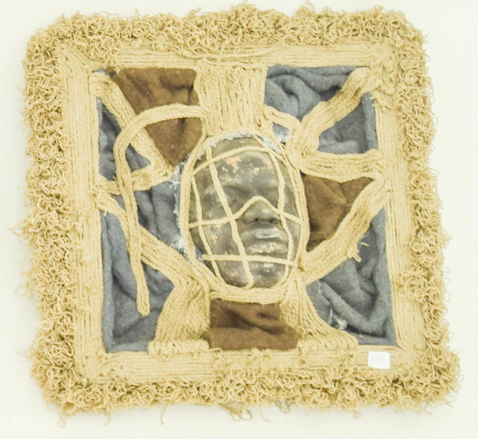 Artwork by Modisa Motsomi, Three Faces, Made of CERAMIC SCULPTURE