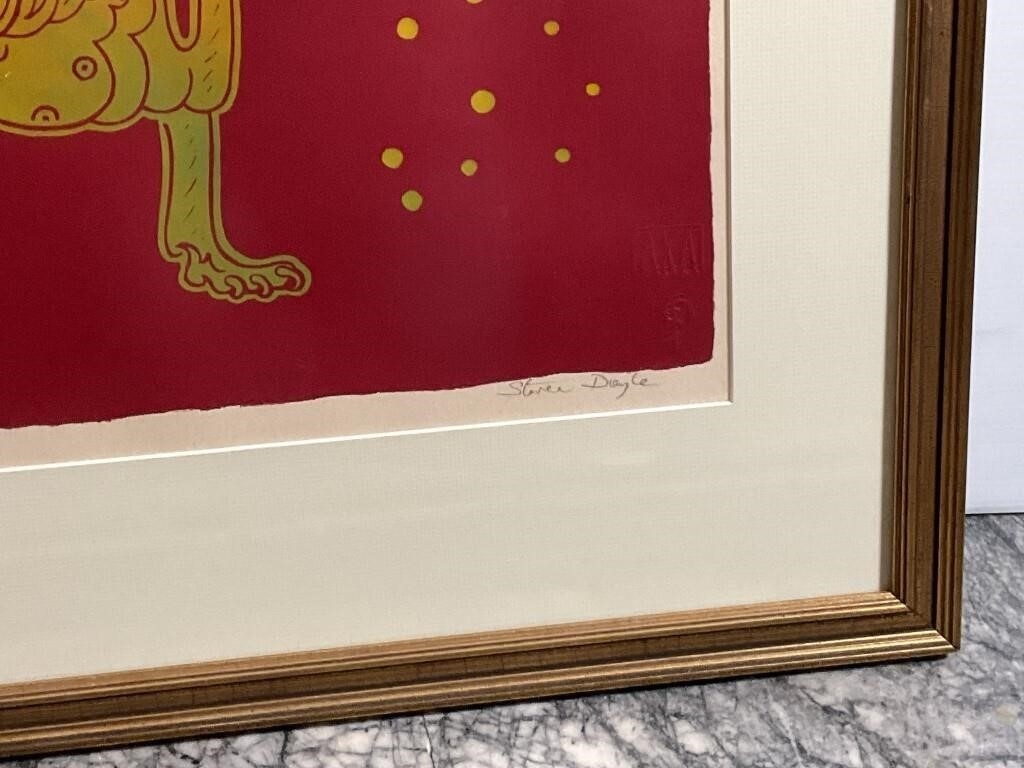 Steven Doyle | Steven Doyle Screen print - The Animal | MutualArt