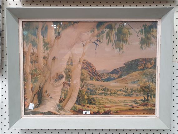 AN ALBERT NAMATJIRA PRINT by Albert Namatjira