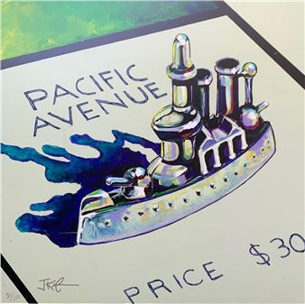 Monopoly Game Fine Art - Jim Keifer