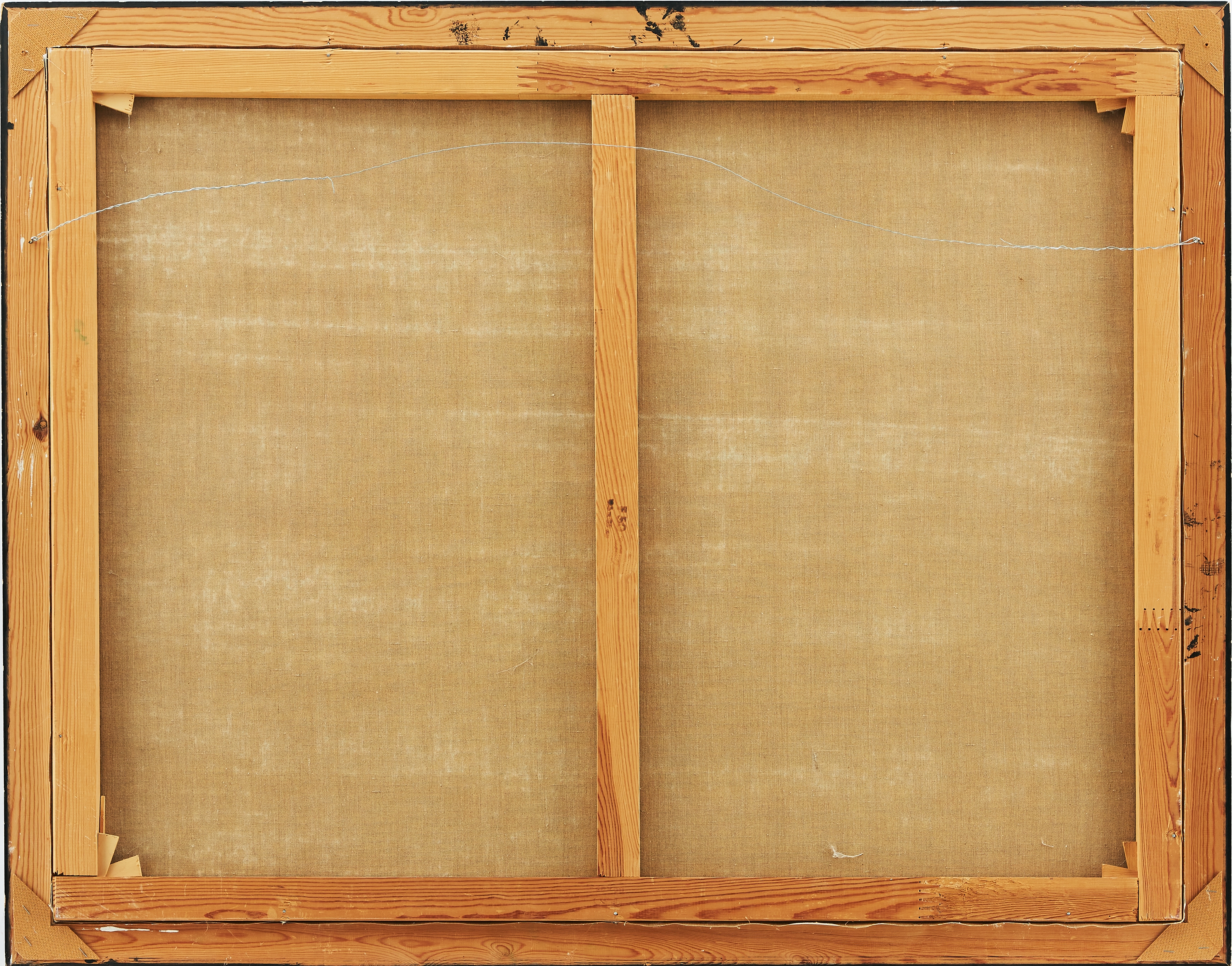 Artwork by Bert-Johnny Nilsson, Surrealistisk komposition, Made of oil on canvas