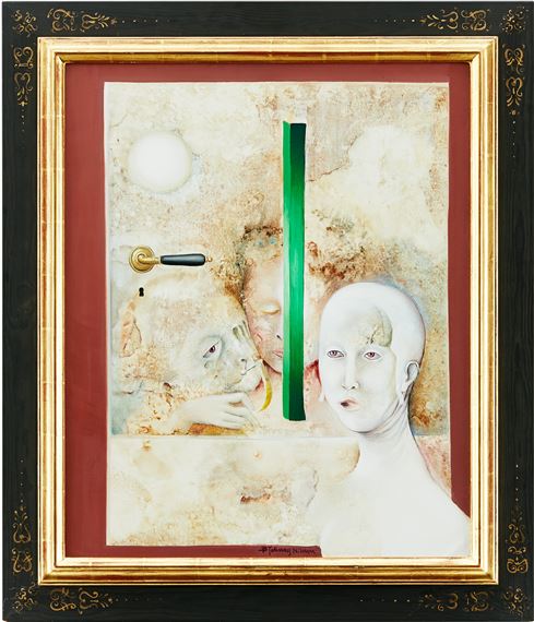 Surrealistisk komposition by Bert-Johnny Nilsson