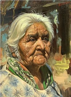 Lou Benesch  Oil On Canvas - Louis Benesch