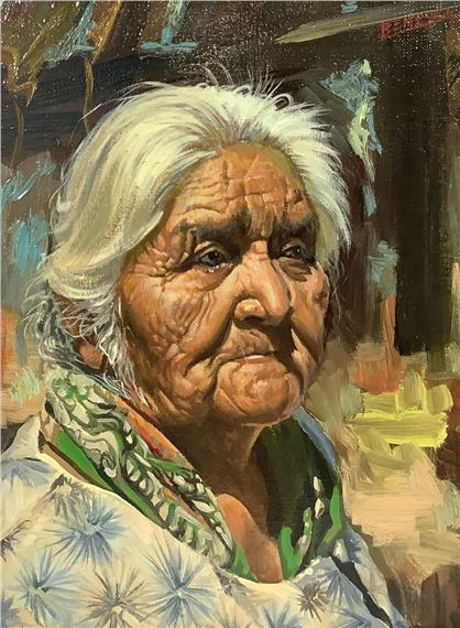 Lou Benesch  Oil On Canvas by Louis Benesch