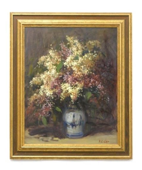 Rudolph Colao | depicts bouquet of lilacs | MutualArt