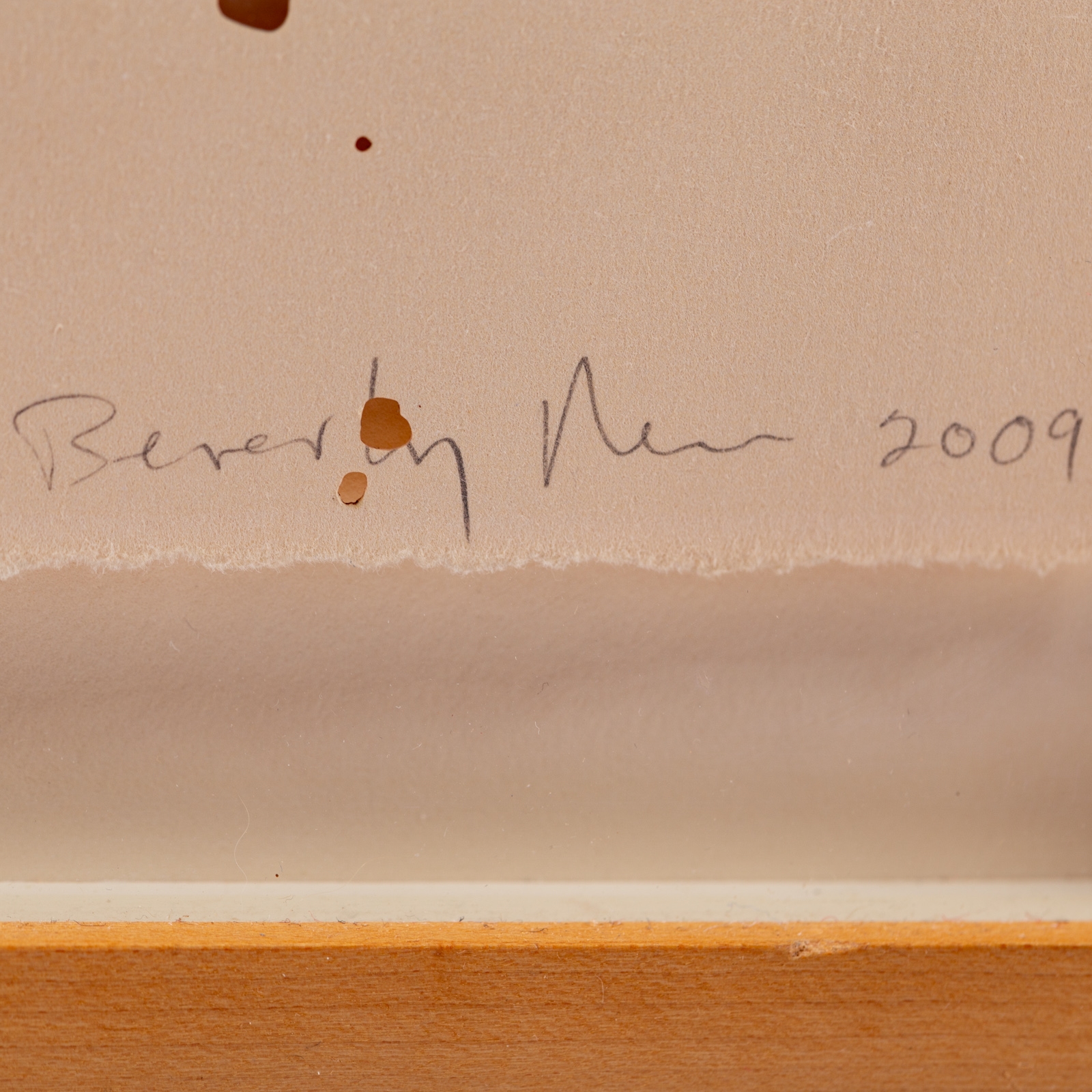 Artwork by Beverly Ress, Untitled, Made of Colored pencil on paper