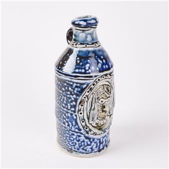 Salt Glaze 'Tootsie' Bottle Form - Mark Goudy
