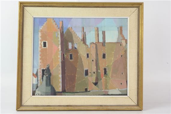 olja på duk by Dorothy Ruhne-Sempinski