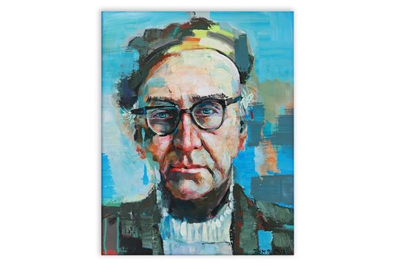 Tom Byrne | Portrait of Patrick Kavanagh | MutualArt