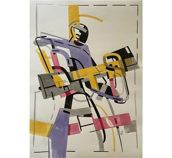 Z cyklu - SKRYTÝ POHON by Jan Rýz, 1985