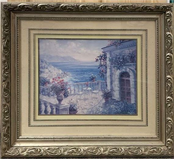 Nicky Boehme Print Of Coastal Scene - Nicky Boehme