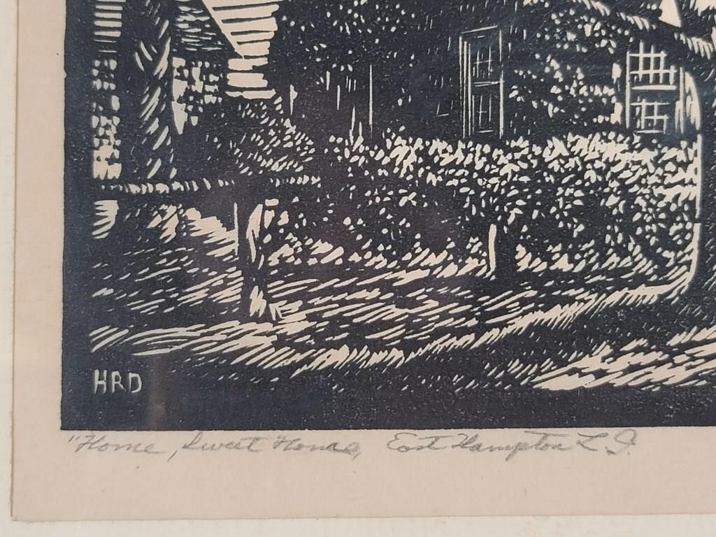 Henry R. Diamond | Henry R. Diamond Wood Engraving Print | MutualArt
