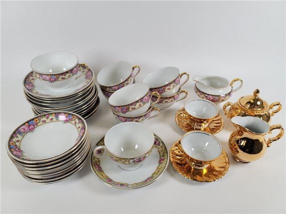 Czech & German China Tea Cups, etc - Rudolf Wachter