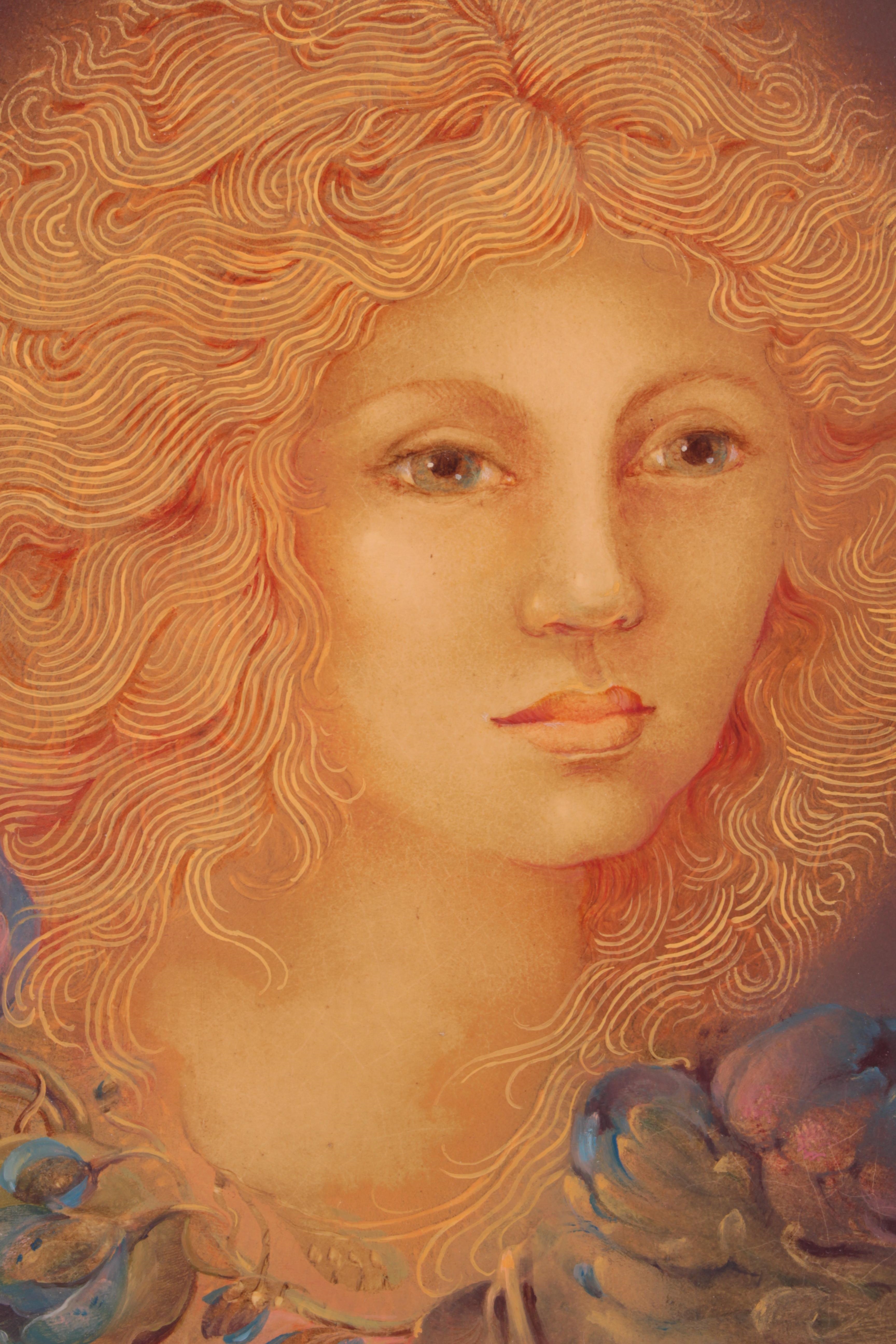 Artwork by Emy Hudecek, Emy Hudecek, Made of oil on board