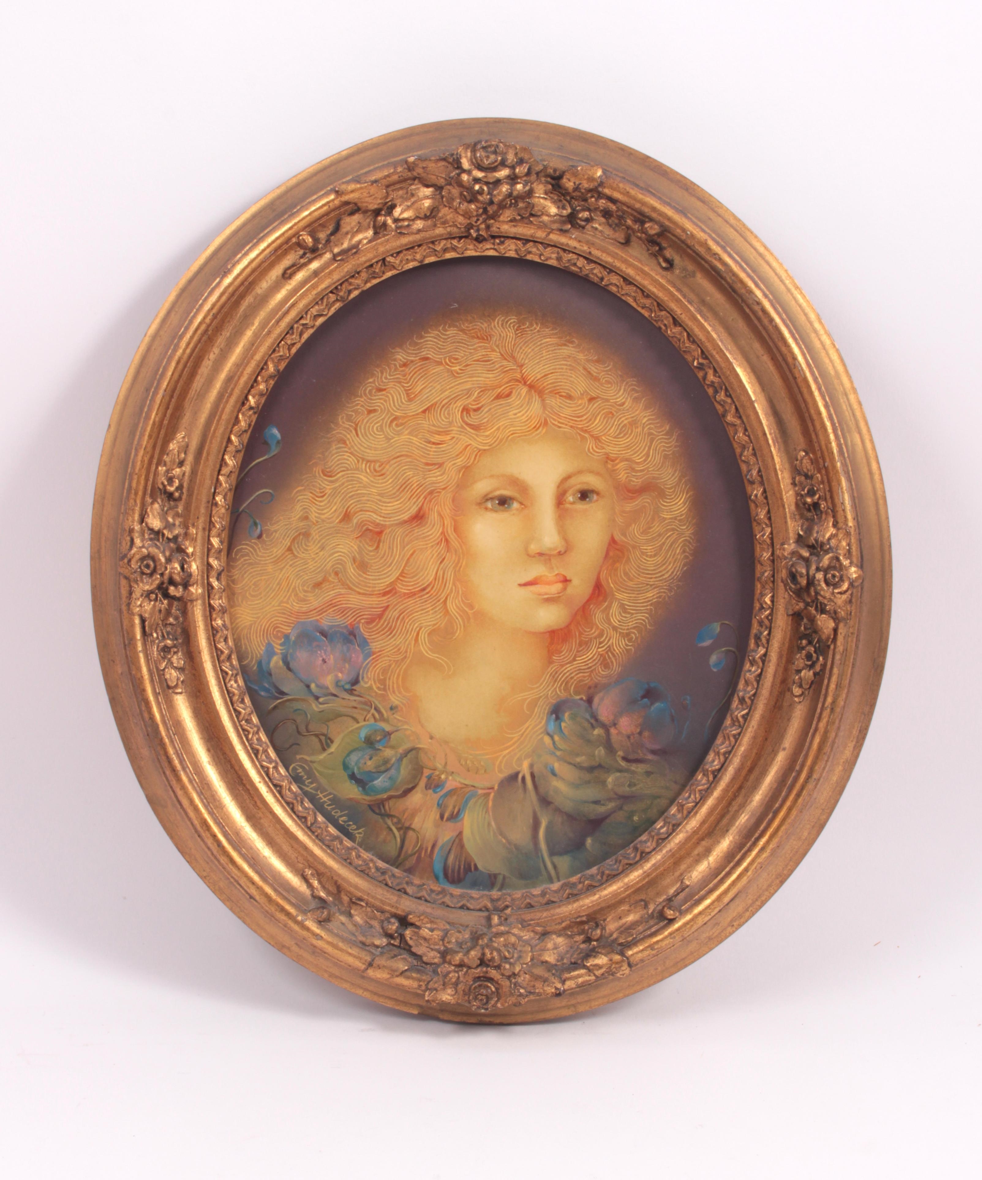 Artwork by Emy Hudecek, Emy Hudecek, Made of oil on board