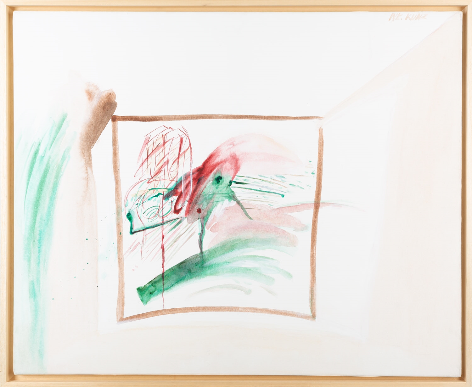 Artwork by Włodzimierz Kunz, Seasons II - Little summer, Made of mixed media