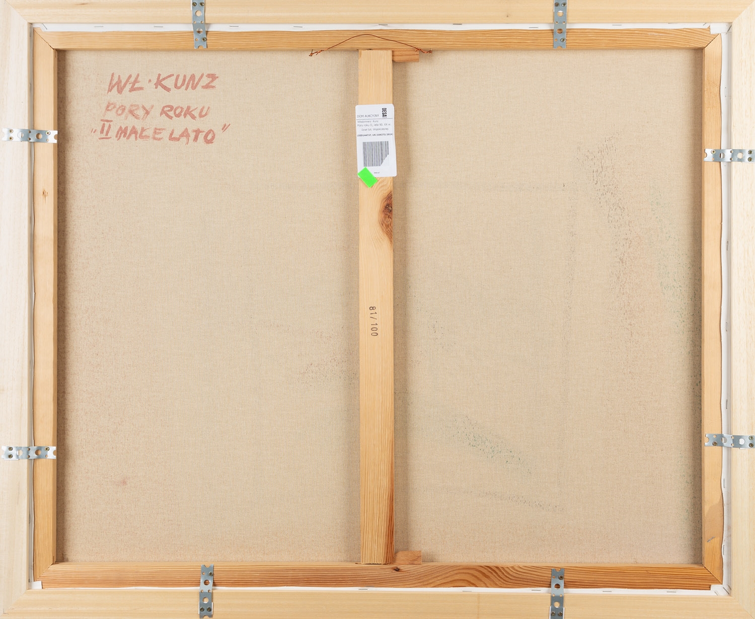 Artwork by Włodzimierz Kunz, Seasons II - Little summer, Made of mixed media