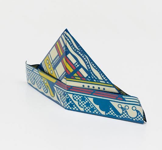 Roy Lichtenstein Folded Hat 1968 Hat - Gerrish Fine Art