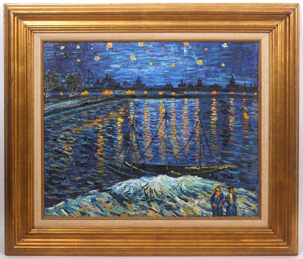 Vincent Van Gogh | Starry Night over The Rhone | MutualArt