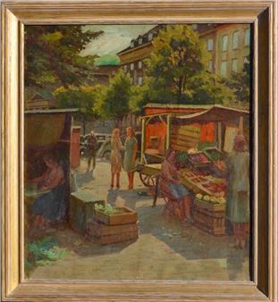 City yard - Ivan Nikolaevich Shulga