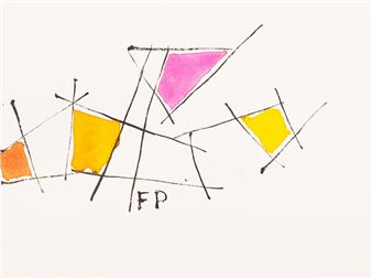 Giorgio Griffa: Empatia - Xavier Hufkens, Brussels (Rivoli)