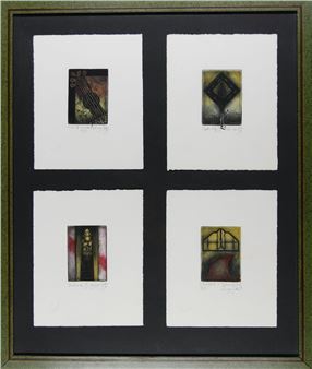 Négy mű, minden lap 1991-ben készült - Korányi Gábor