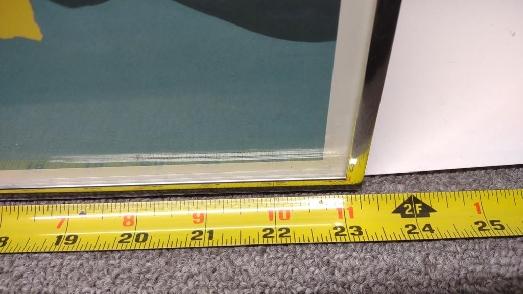 Artwork by Dennis Simon, 1989 Baltimore Concours D'Elegance Car Show Poster, Made of poster