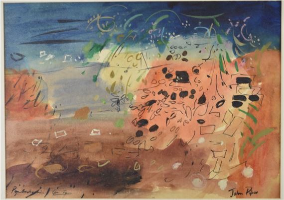 John Piper | John Piper (1903-1992) watercolour and gouache ...