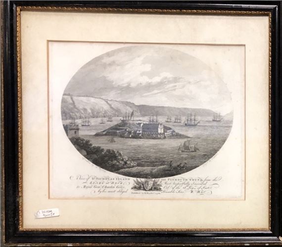 View of St. Nicholas Island and Plymouth Sound - William M. Hay