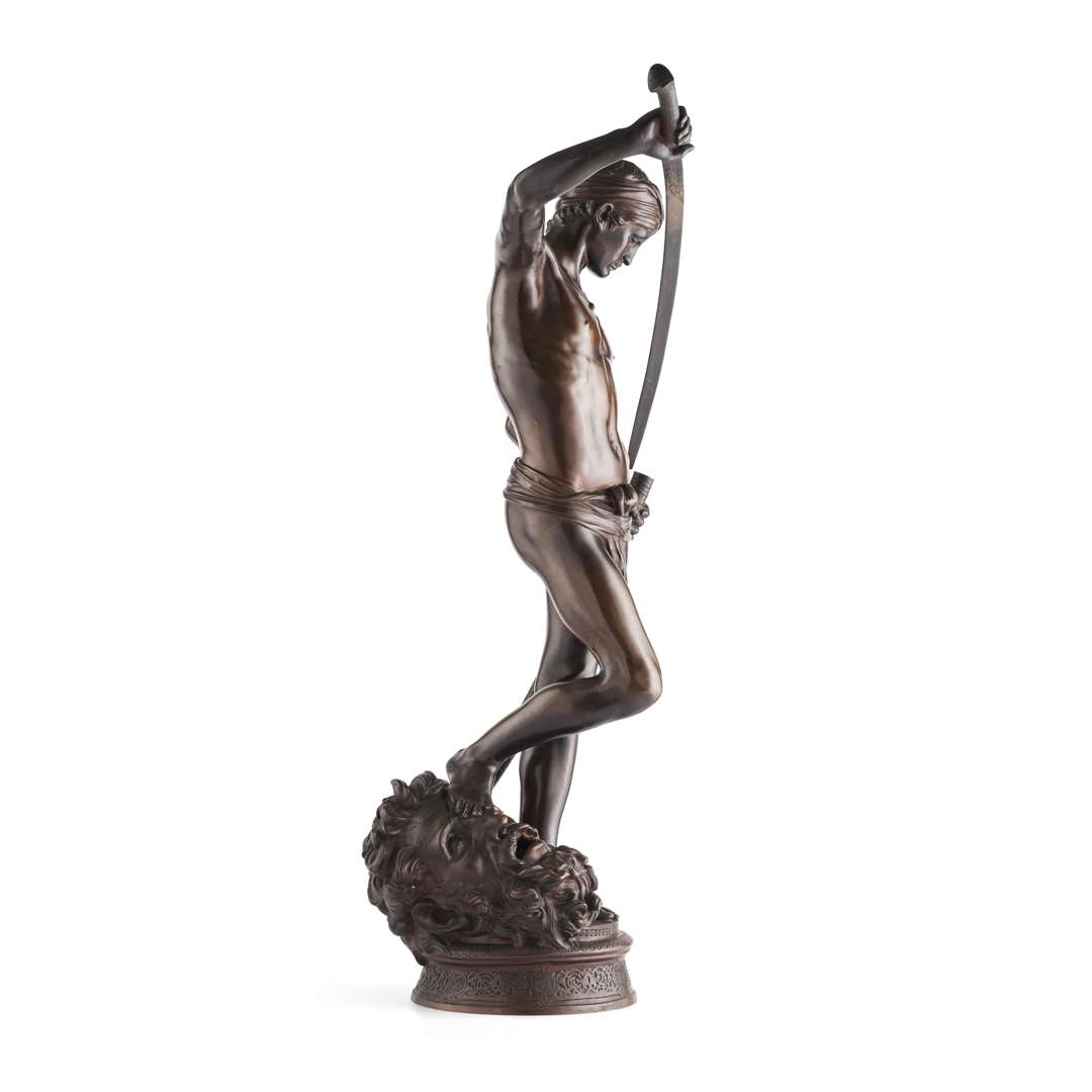 Marius-Jean-Antonin Mercié | DAVID AND GOLIATH | MutualArt