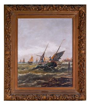 Fishing in rough seas - J. Claiton