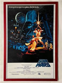 Original American &quot;Star Wars&quot; poster by Hildebrandt - Hildebrandt
