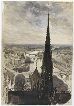 Drawing Cathedrals in the 19th Century - Musée d'Orsay