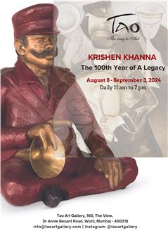 Krishen Khanna: The 100th Year of a legacy - Tao Art Gallery
