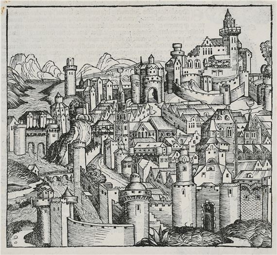 Tolosa (Toulouse) by Michael Wolgemut, 1493