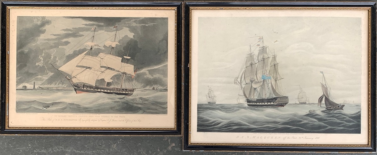 Artwork by Harold Wyllie, The Glorious 1st of June, Made of coloured print