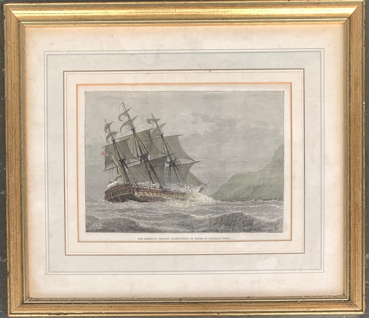 Artwork by Harold Wyllie, The Glorious 1st of June, Made of coloured print