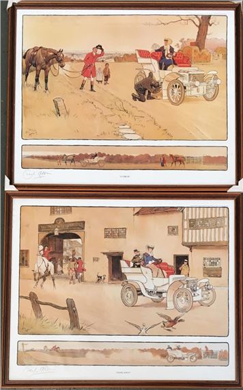 Gone Away' and 'A Check by Cecil Aldin