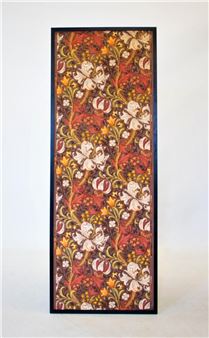 A framed panel of - Morris & Co