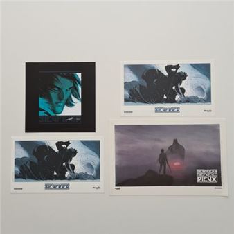 Alex Alice. Siegfried. Lot de 4 ex-libris - Alex Alice