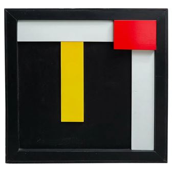 Abstract Mondrian Style - Hank Hecht