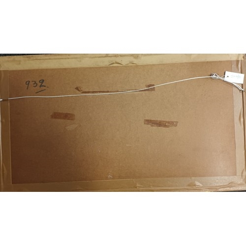 Artwork by J. Sutherland, Large framed pastel drawing depicting women picking from the fields, Made of pastel drawing