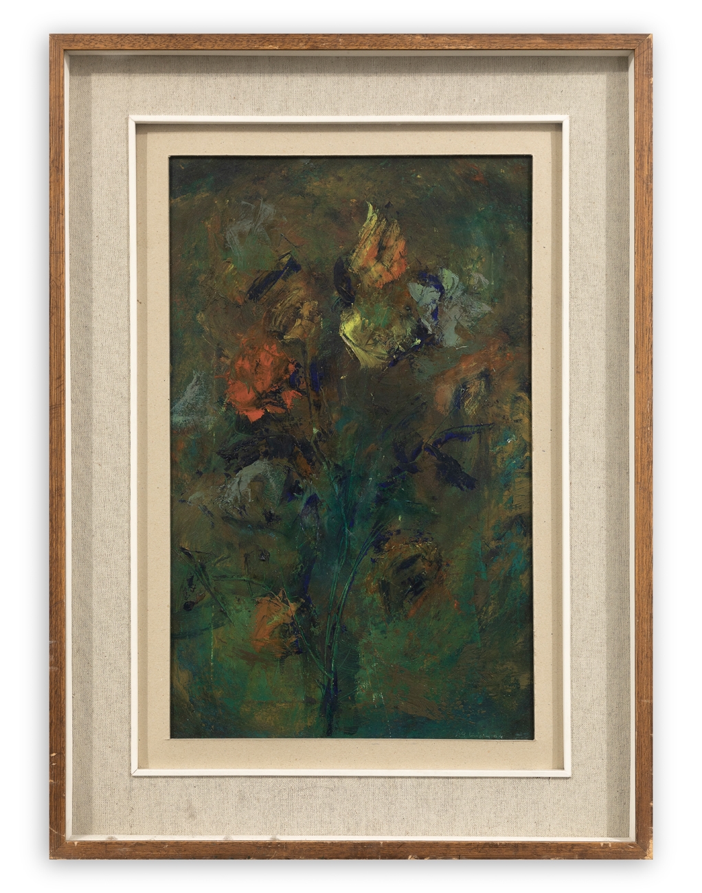 Artwork by Lia Crippa, Senza Titolo, Made of olio su tela