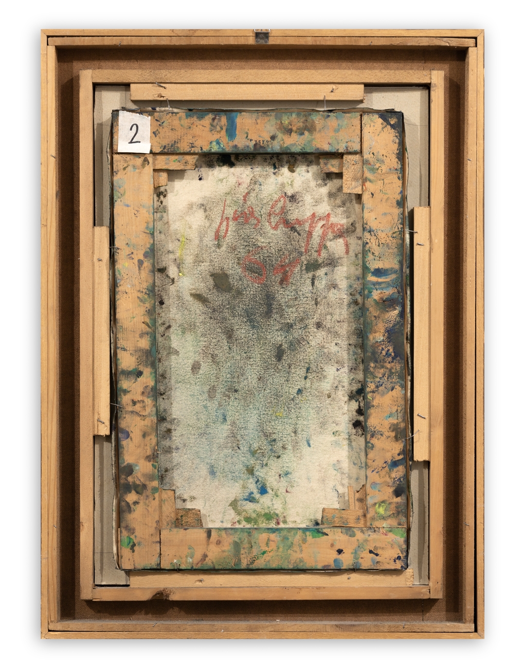 Artwork by Lia Crippa, Senza Titolo, Made of olio su tela