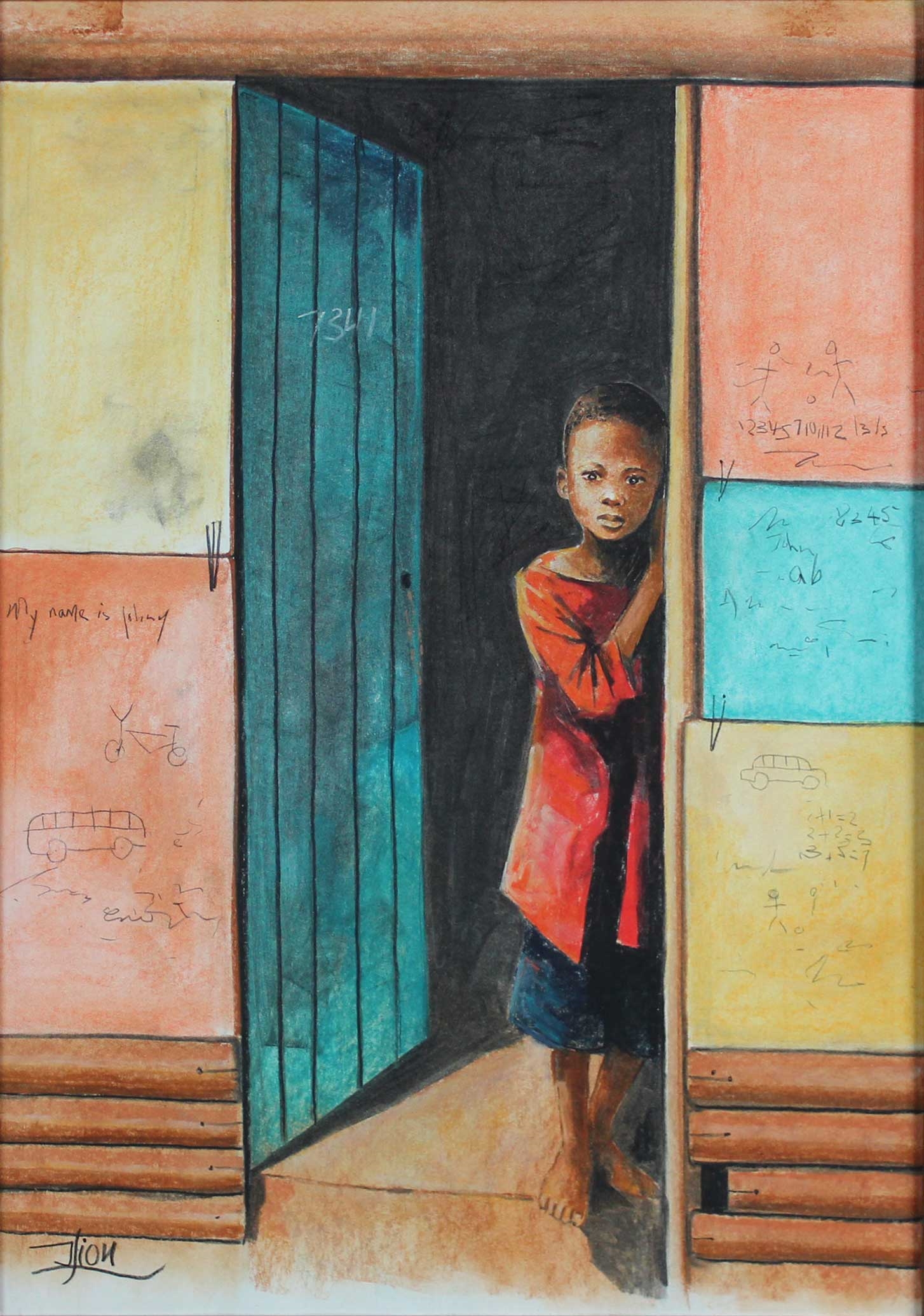 Jerry Lim | JERRY LION MOTAU - Young African Boy (1975) | MutualArt