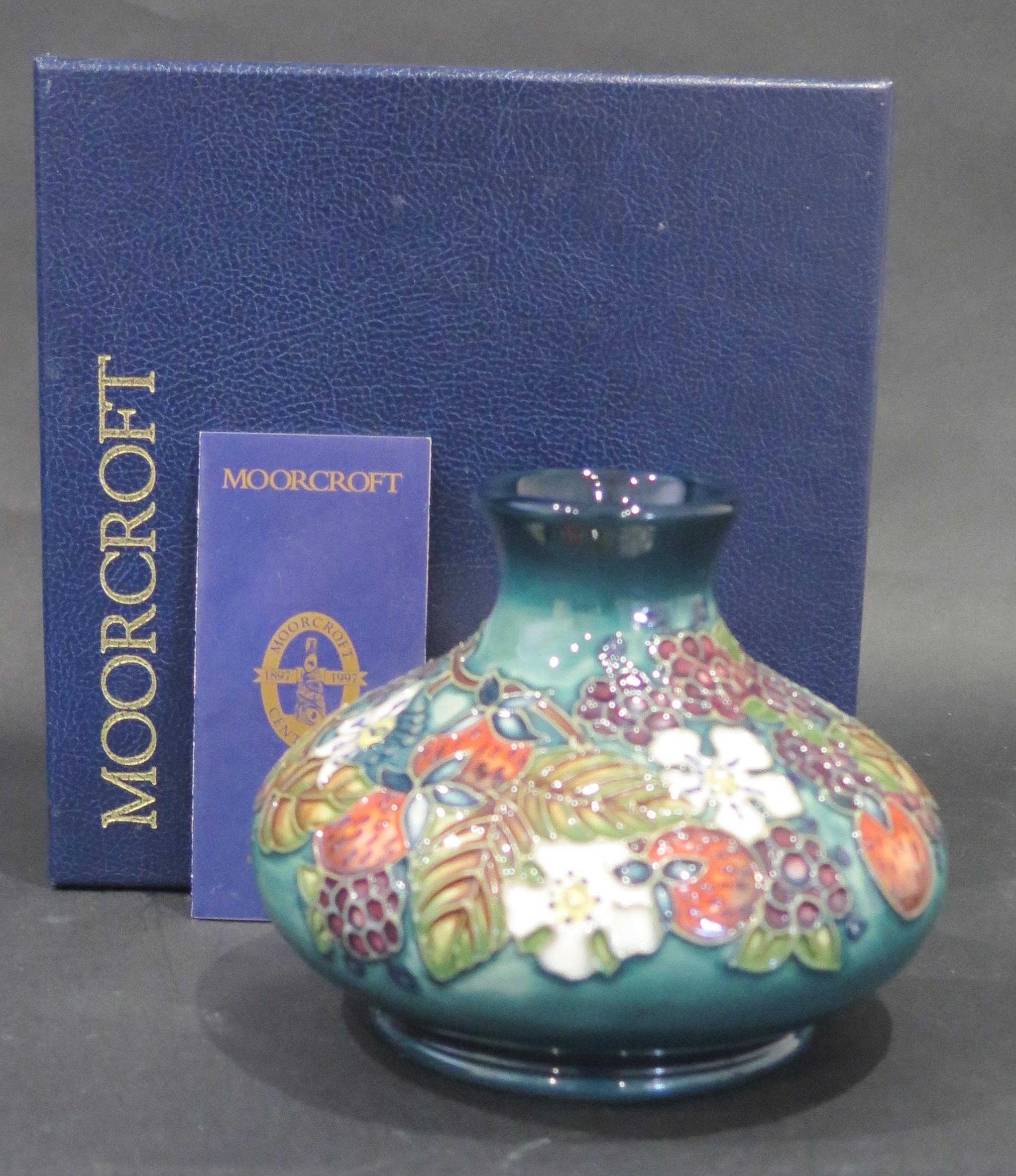 William Moorcroft | Moorcroft 4 Carousel Vase | MutualArt