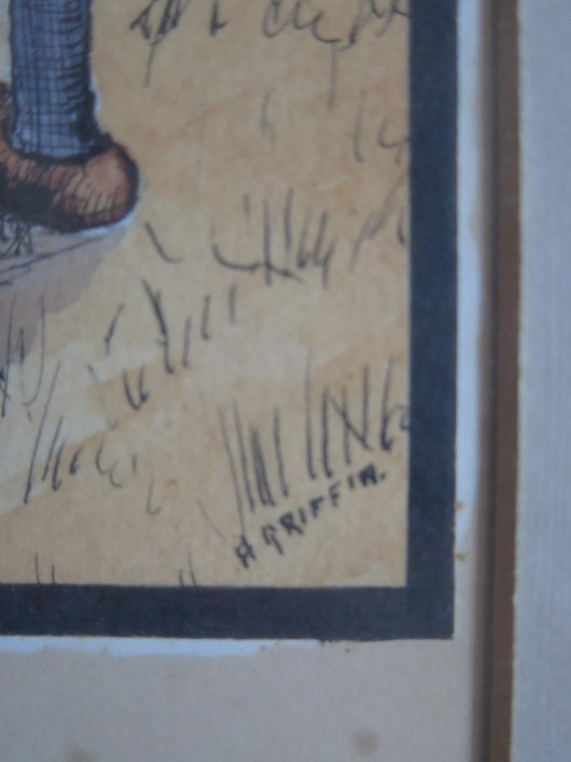 Artwork by H. Griffin, H, Made of painting, watercolour